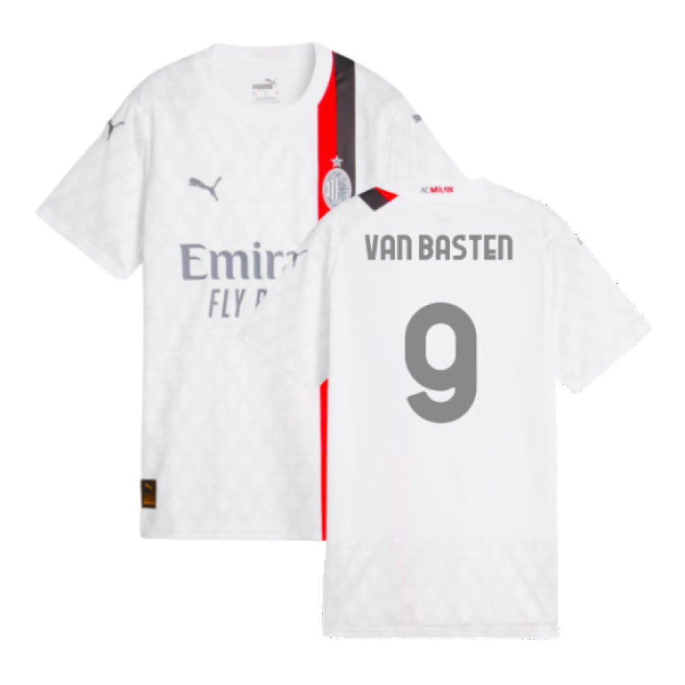 2023-2024 AC Milan Away Shirt (Ladies) (Van Basten 9)