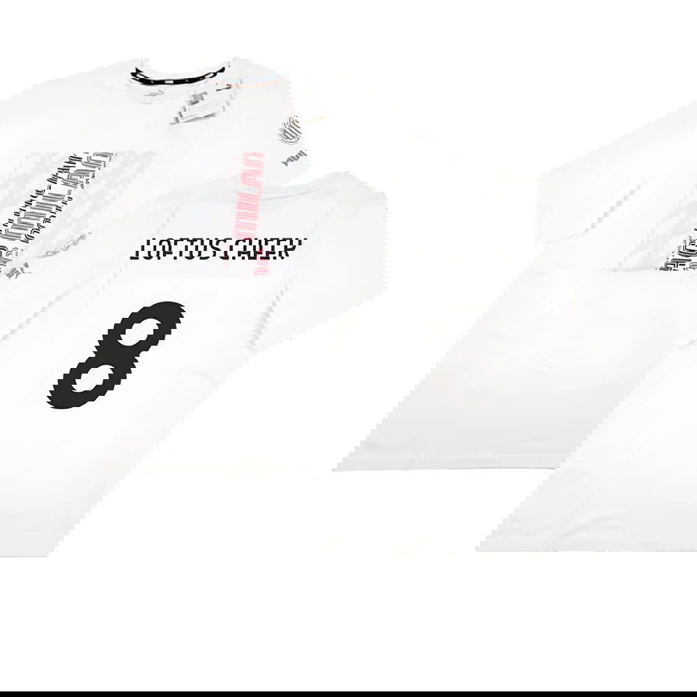 2023-2024 AC Milan FtblCore Graphic Tee (Grey) (Loftus Cheek 8)