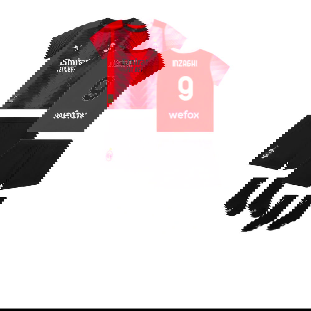 2023-2024 AC Milan Home Baby Kit (Inzaghi 9)