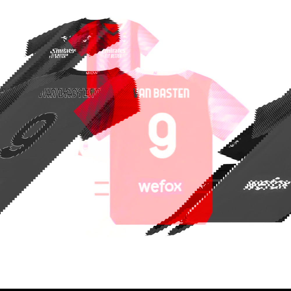 2023-2024 AC Milan Home Mini Kit (Van Basten 9)