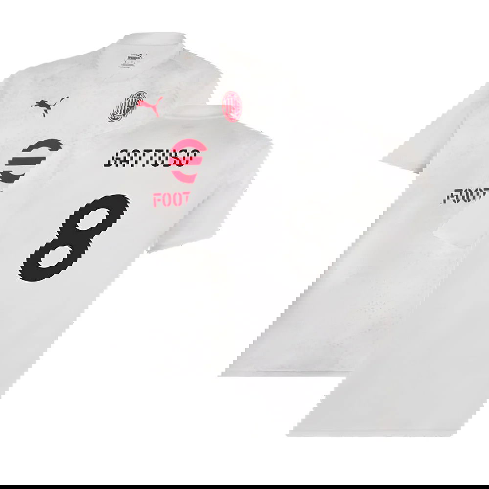2023-2024 AC Milan Training Jersey (Grey) (Gattuso 8)