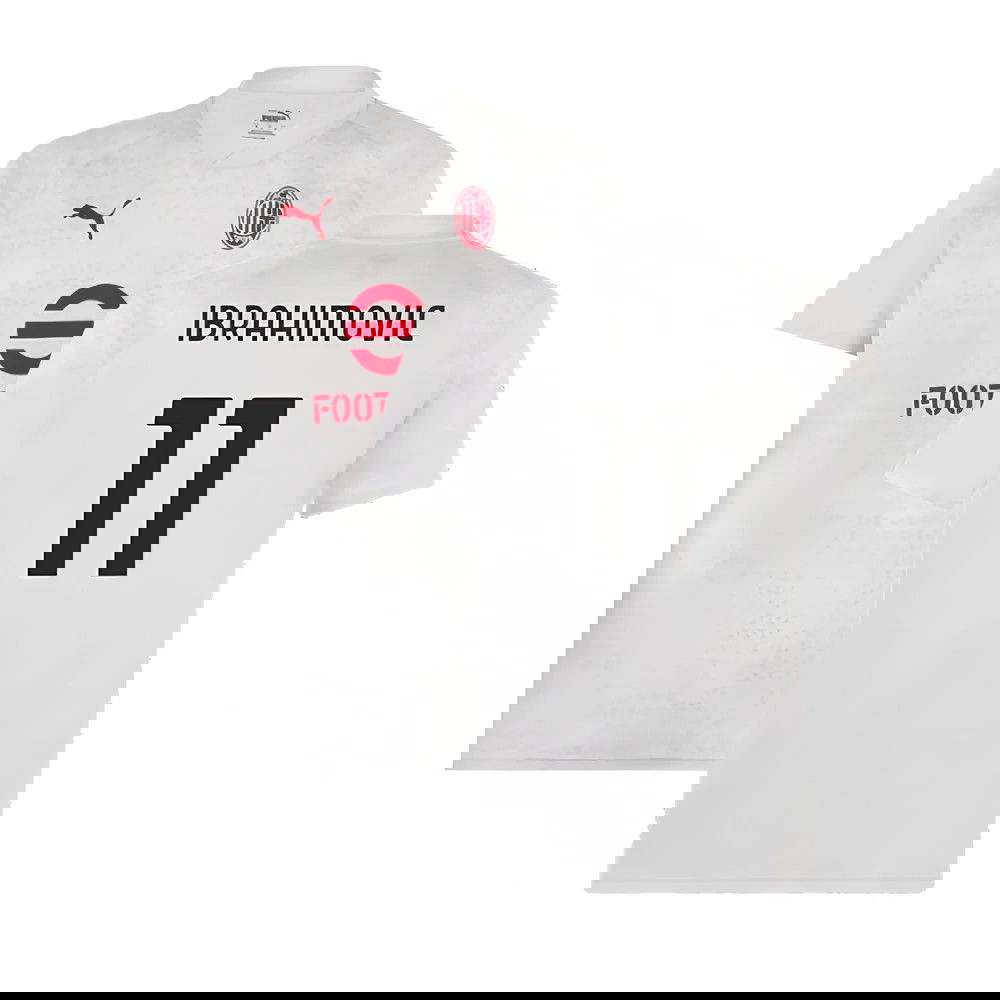 2023-2024 AC Milan Training Jersey (Grey) (Ibrahimovic 11)