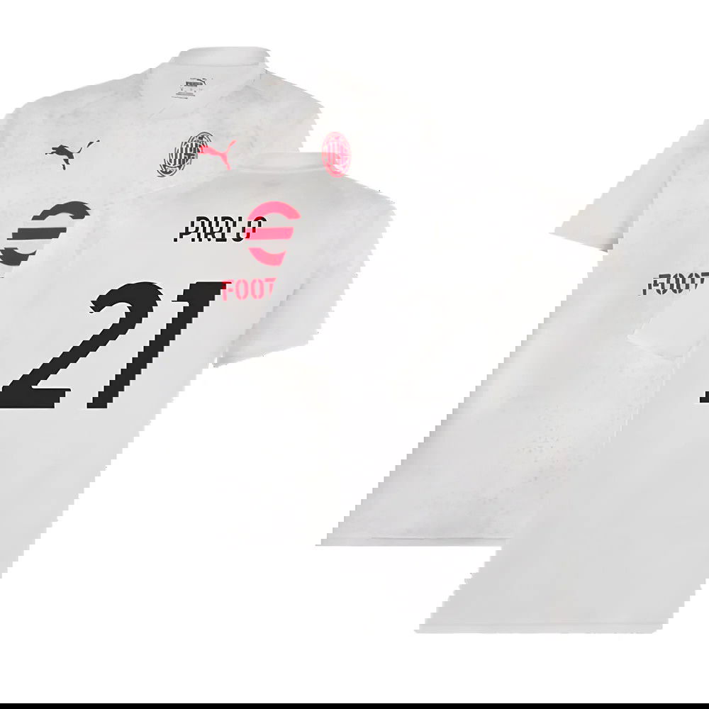 2023-2024 AC Milan Training Jersey (Grey) (Pirlo 21)