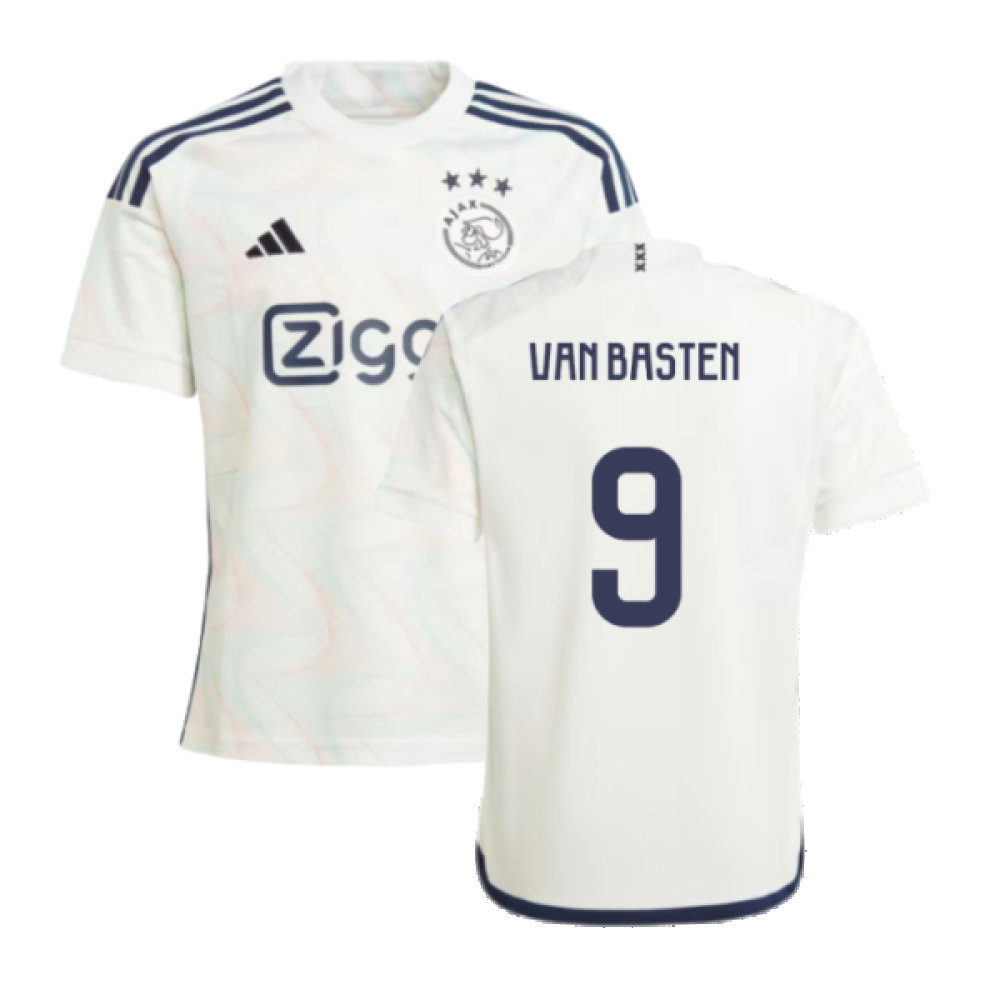 2023-2024 Ajax Away Shirt (Kids) (VAN BASTEN 9)