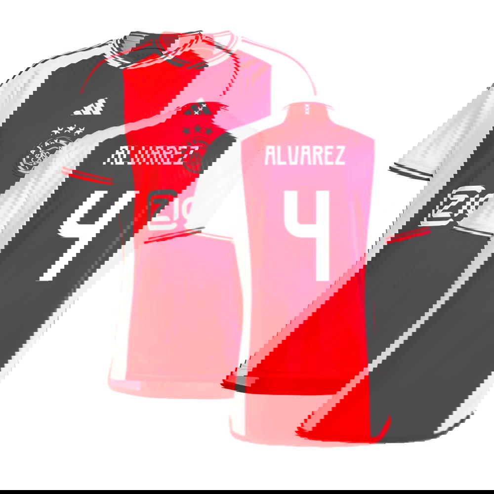2023-2024 Ajax Home Shirt (ALVAREZ 4)