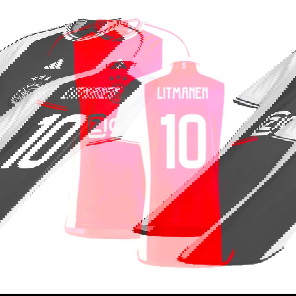 2023-2024 Ajax Home Shirt (LITMANEN 10)