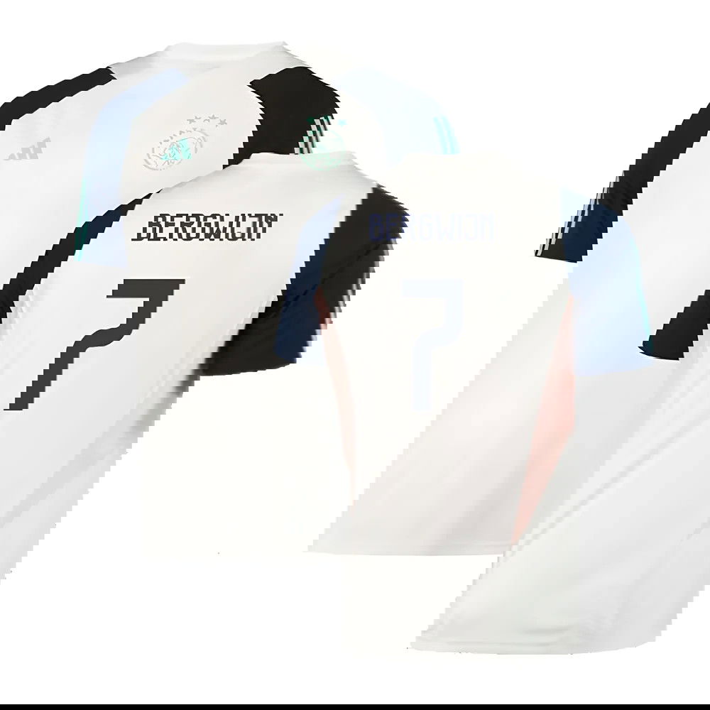 2023-2024 Ajax Training Jersey (White) (BERGWIJN 7)
