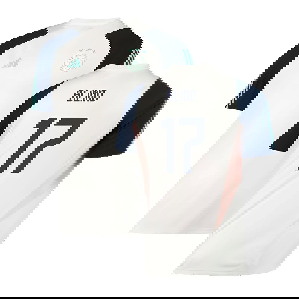 2023-2024 Ajax Training Jersey (White) (BLIND 17)