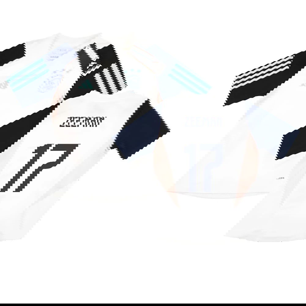 2023-2024 Ajax Training Jersey (White) - Kids (ZEEMAN 17)