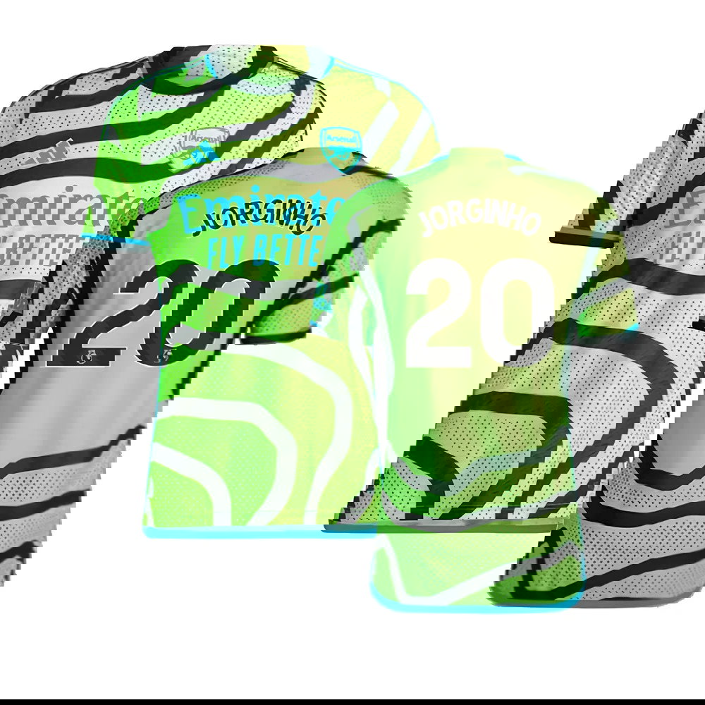 2023-2024 Arsenal Authentic Away Shirt (Jorginho 20)
