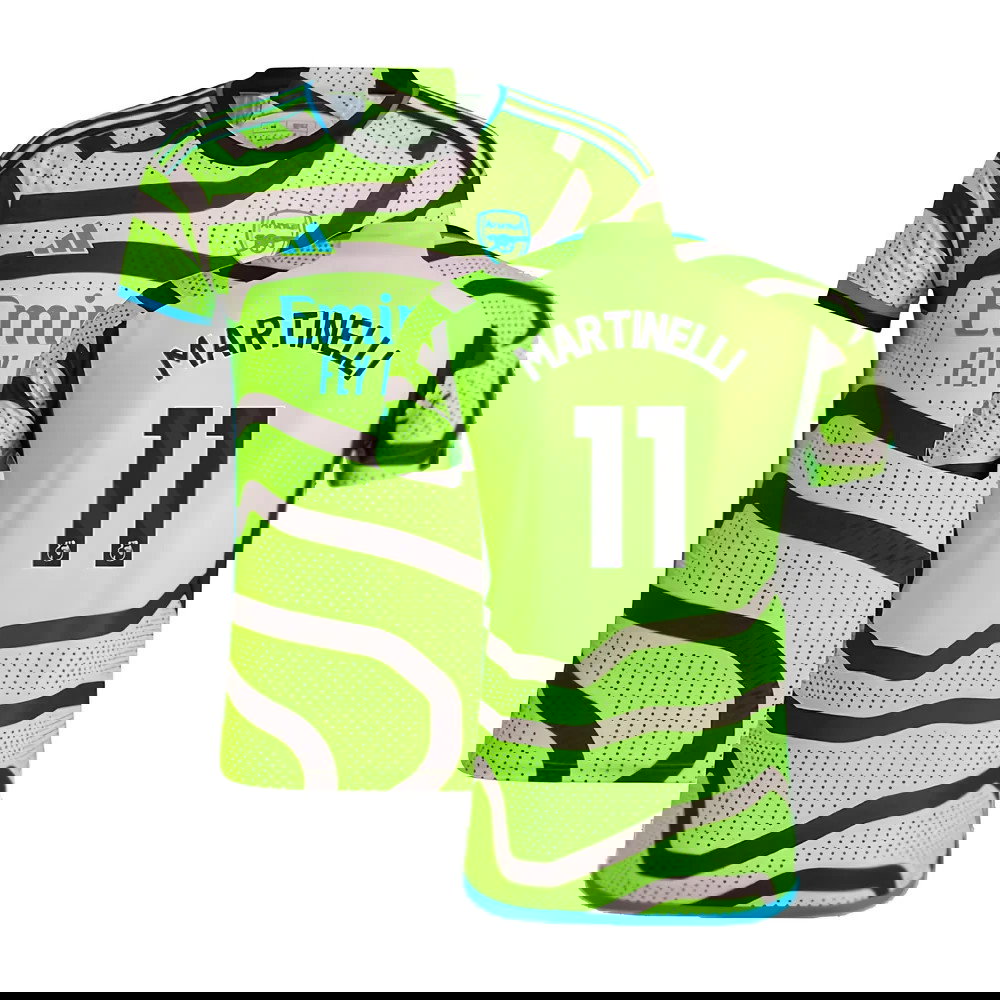2023-2024 Arsenal Authentic Away Shirt (Ladies) (Martinelli 11)