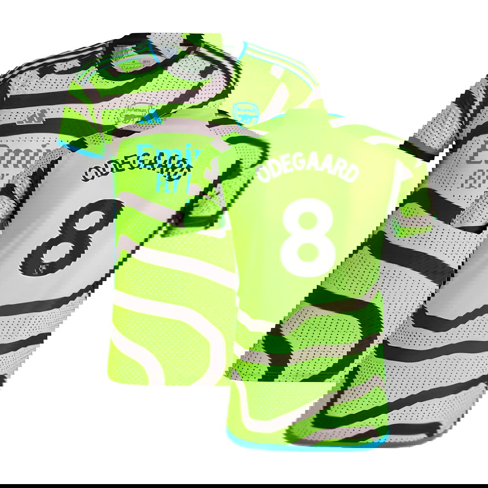 2023-2024 Arsenal Authentic Away Shirt (Ladies) (Odegaard 8)