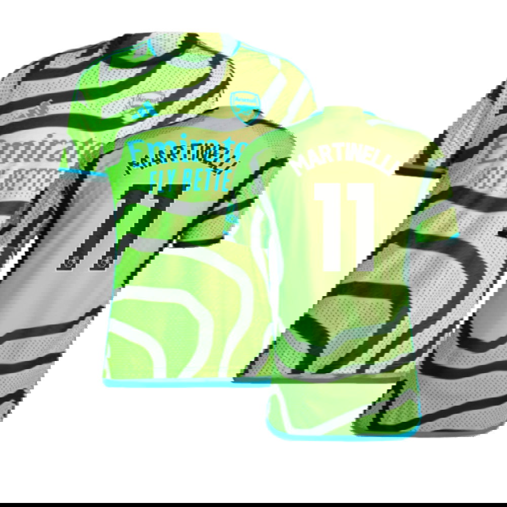 2023-2024 Arsenal Authentic Away Shirt (Martinelli 11)