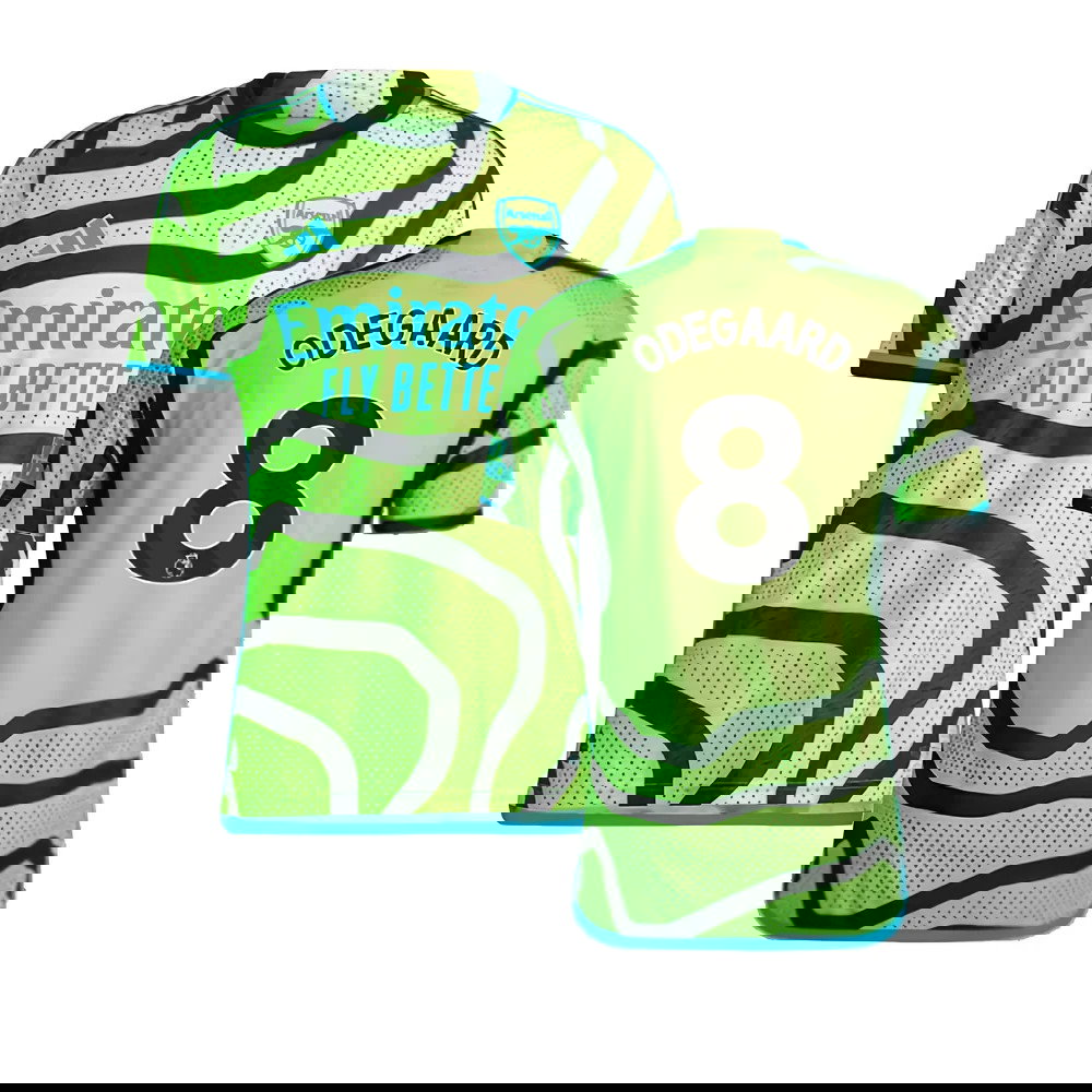 2023-2024 Arsenal Authentic Away Shirt (Odegaard 8)