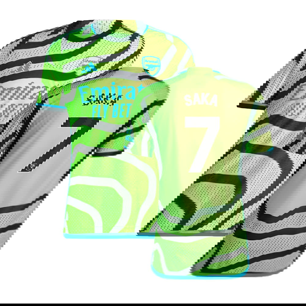 2023-2024 Arsenal Authentic Away Shirt (Saka 7)