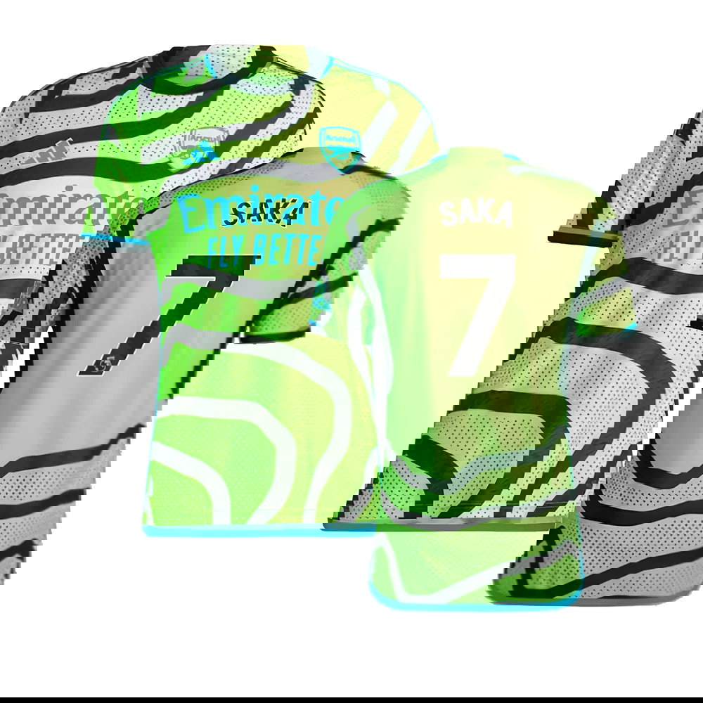 2023-2024 Arsenal Authentic Away Shirt (Saka 7)