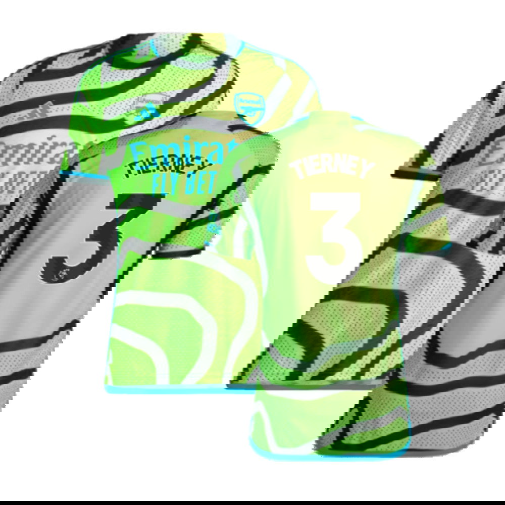 2023-2024 Arsenal Authentic Away Shirt (Tierney 3)