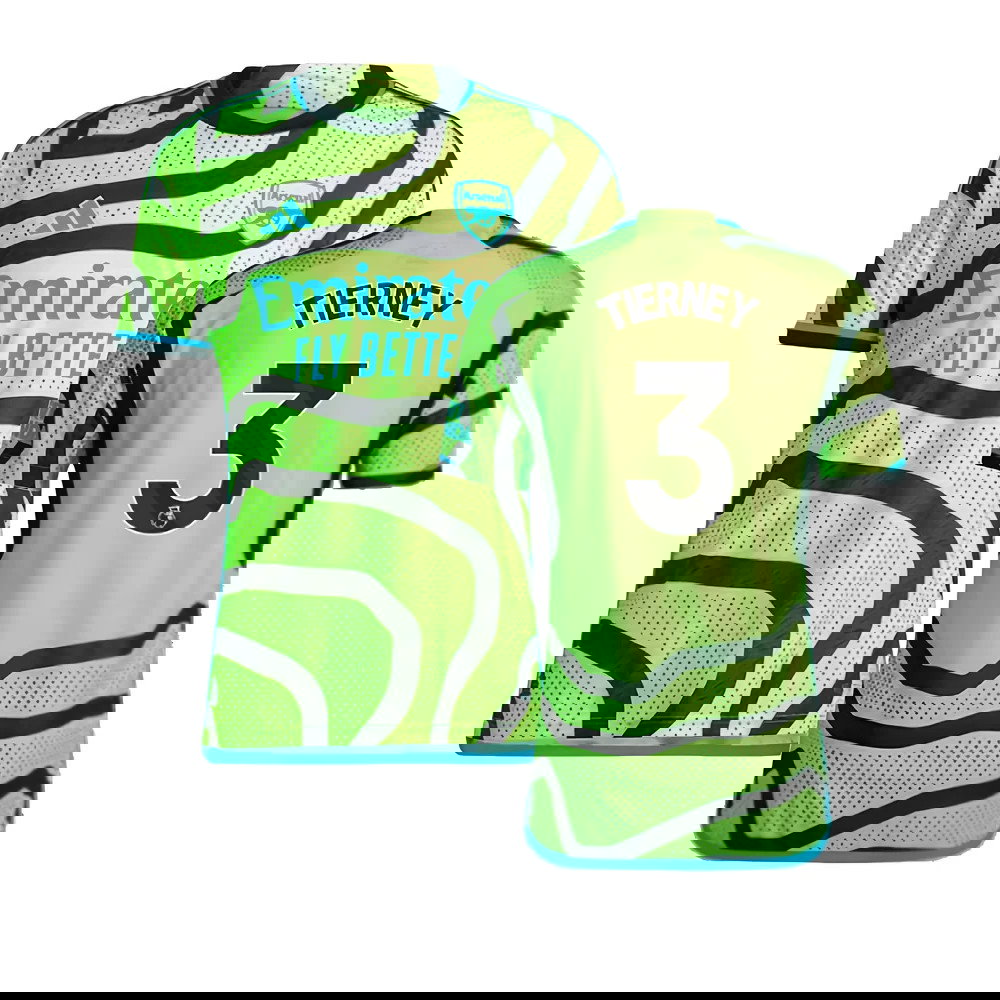 2023-2024 Arsenal Authentic Away Shirt (Tierney 3)