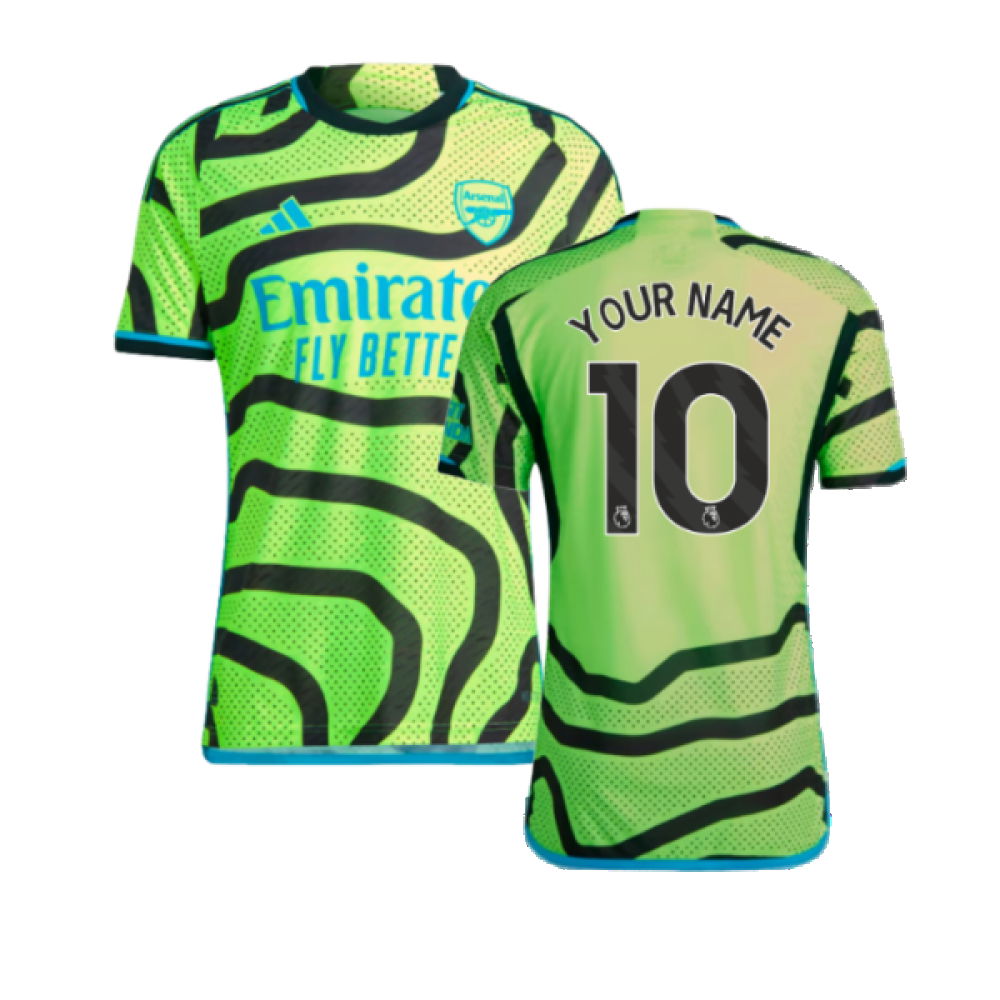 2023-2024 Arsenal Authentic Away Shirt (Your Name)