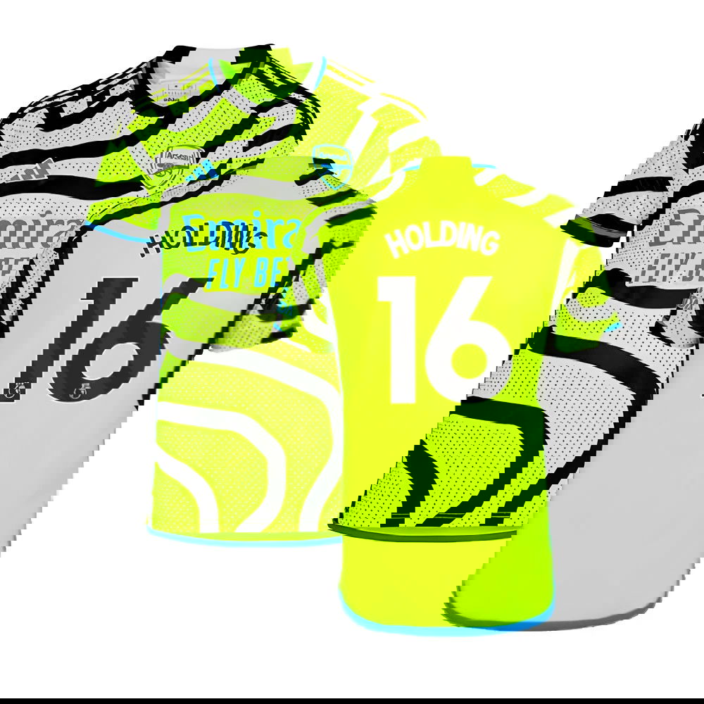 2023-2024 Arsenal Away Shirt (Kids) (Holding 16)