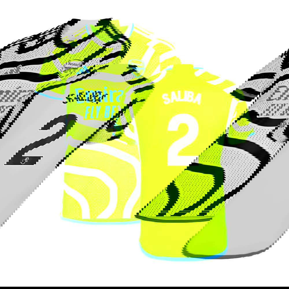 2023-2024 Arsenal Away Shirt (Kids) (Saliba 2)