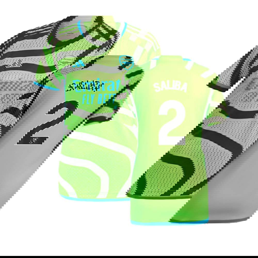 2023-2024 Arsenal Away Shirt (Ladies) (Saliba 2)