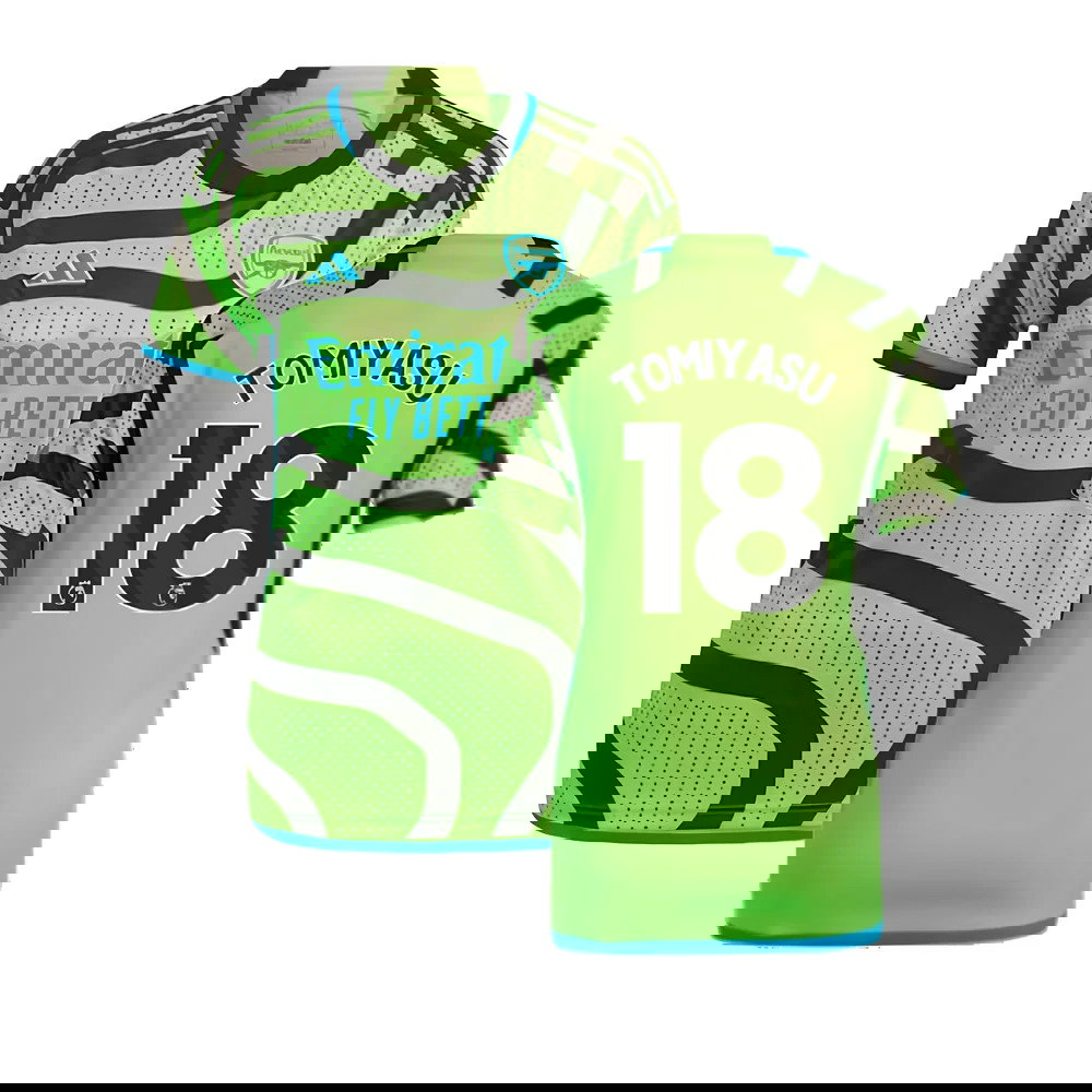 2023-2024 Arsenal Away Shirt (Ladies) (Tomiyasu 18)