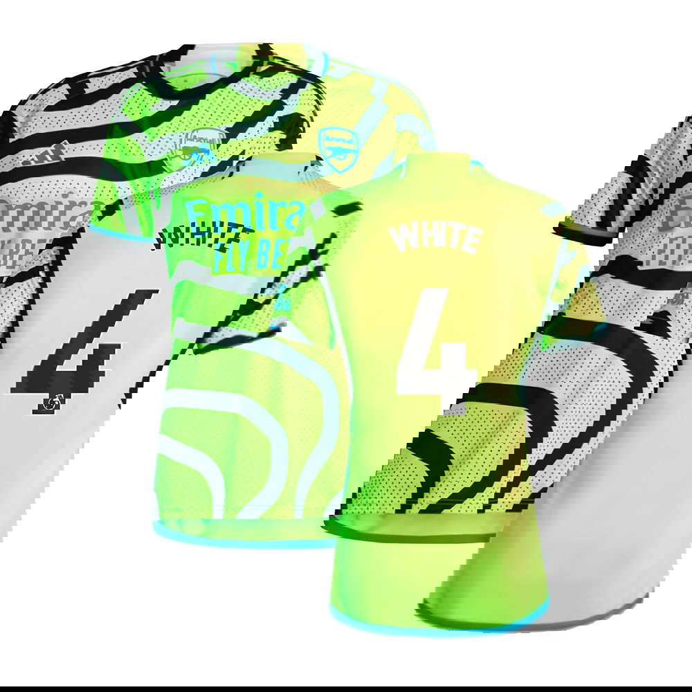 2023-2024 Arsenal Away Shirt (White 4)