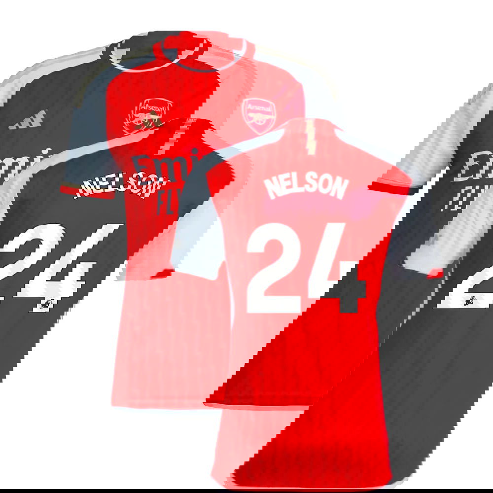 2023-2024 Arsenal Home Shirt (Nelson 24)