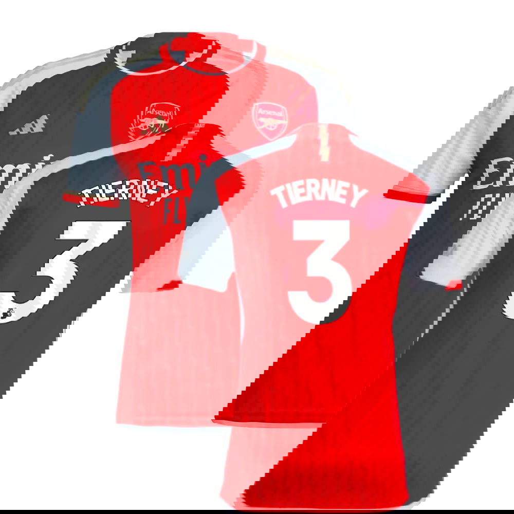 2023-2024 Arsenal Home Shirt (Tierney 3)
