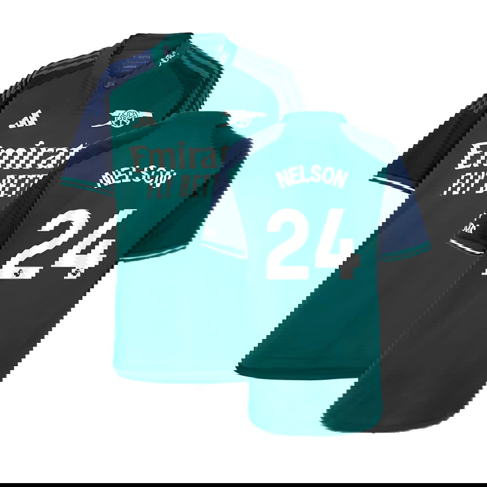 2023-2024 Arsenal Third Shirt (Kids) (Nelson 24)