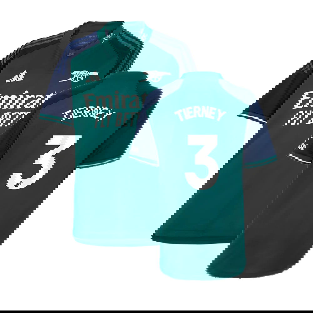2023-2024 Arsenal Third Shirt (Kids) (Tierney 3)