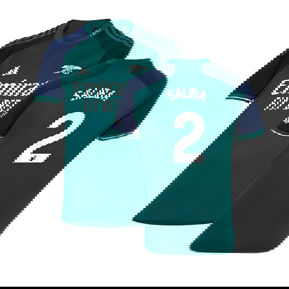 2023-2024 Arsenal Third Shirt (Saliba 2)