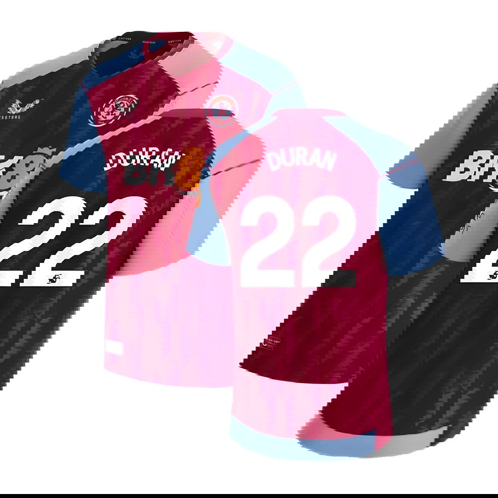 2023-2024 Aston Villa Home Shirt (Duran 22)
