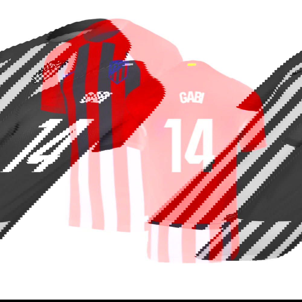 2023-2024 Atletico Madrid Home Shirt (Gabi 14)