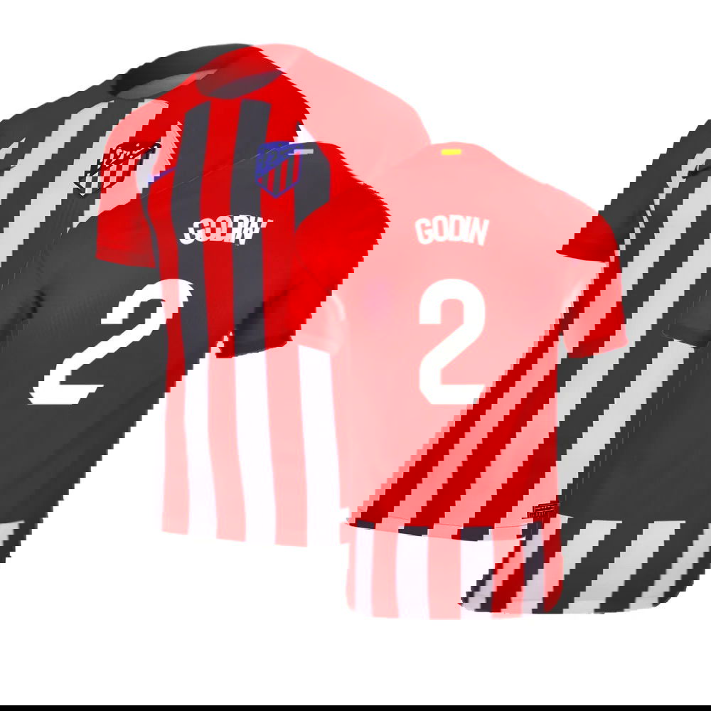 2023-2024 Atletico Madrid Home Shirt (Godin 2)