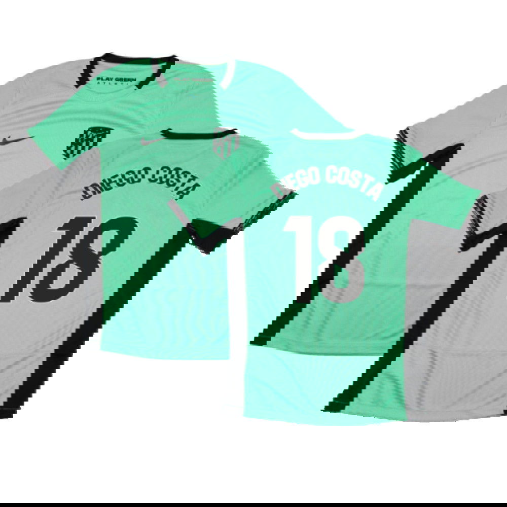 2023-2024 Atletico Madrid Third Shirt (Kids) (Diego Costa 18)