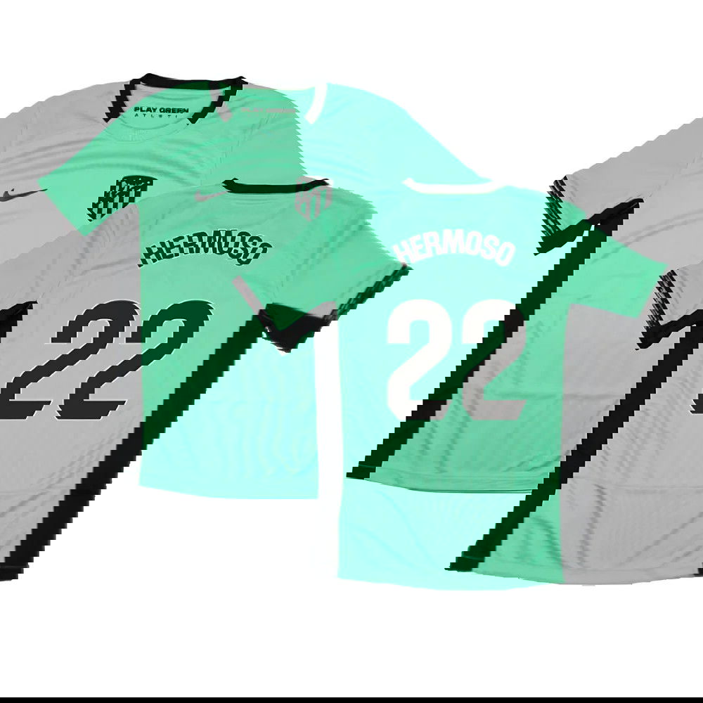 2023-2024 Atletico Madrid Third Shirt (Kids) (Hermoso 22)