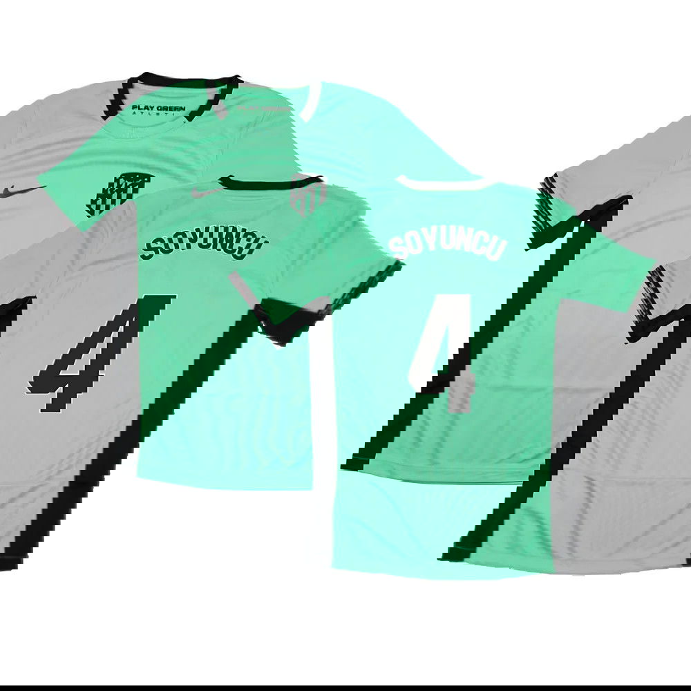 2023-2024 Atletico Madrid Third Shirt (Kids) (Soyuncu 4)