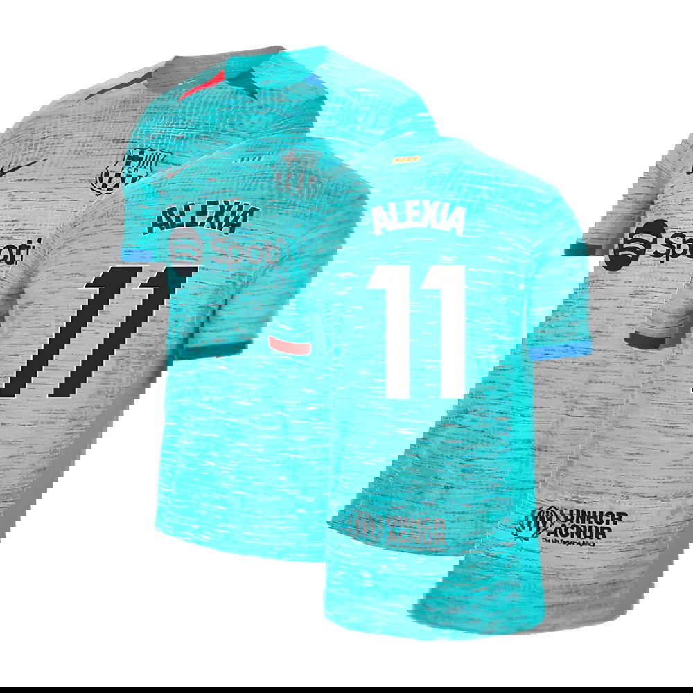2023-2024 Barcelona Authentic Third Shirt (Alexia 11)