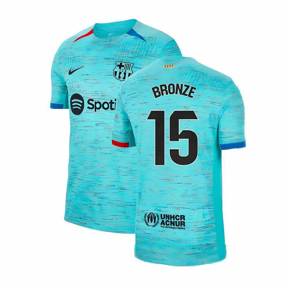 2023-2024 Barcelona Authentic Third Shirt (Bronze 15)