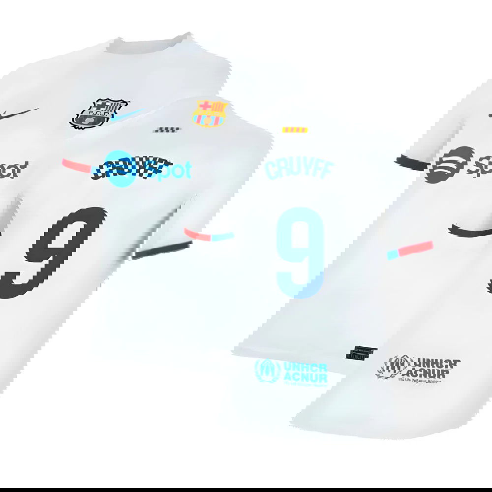 2023-2024 Barcelona Away Shirt (Kids) (Cruyff 9)