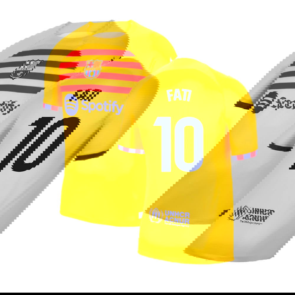 2023-2024 Barcelona Fourth Shirt (Fati 10)