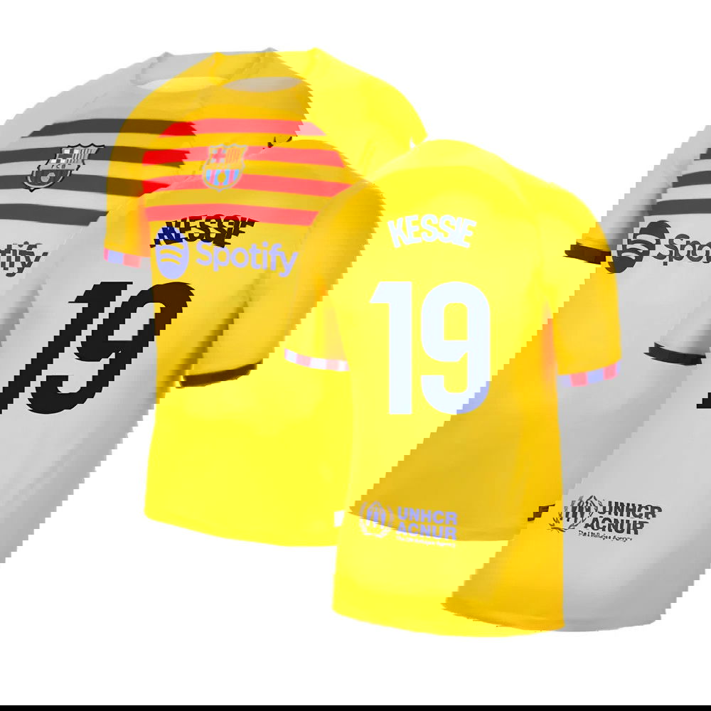 2023-2024 Barcelona Fourth Shirt (Kessie 19)