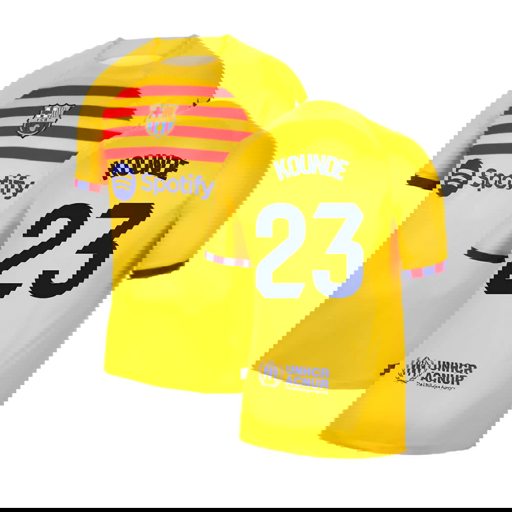 2023-2024 Barcelona Fourth Shirt (Kounde 23)