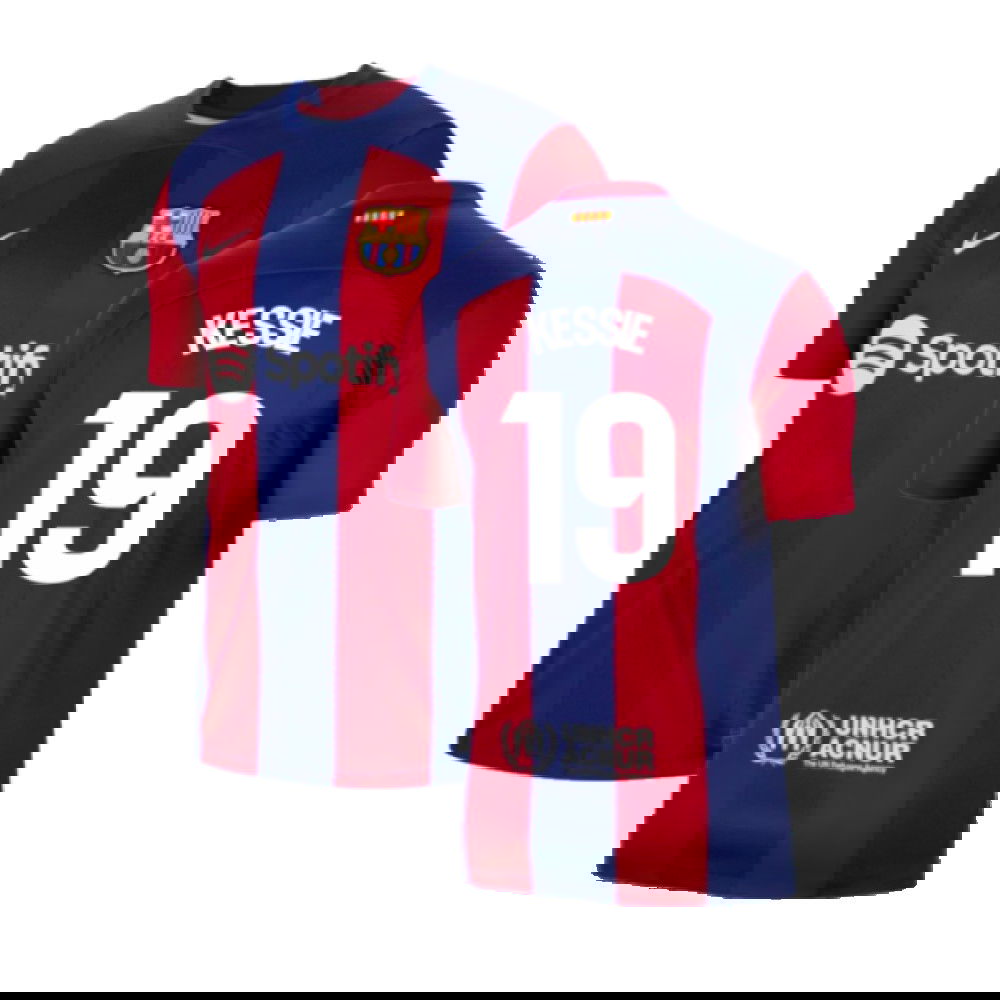 2023-2024 Barcelona Home Shirt (Kessie 19)