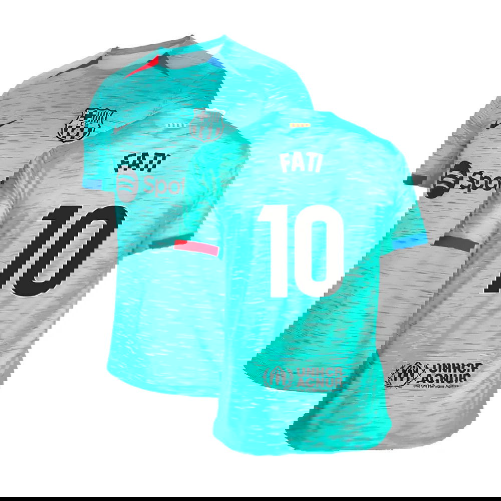 2023-2024 Barcelona Third Shirt (Fati 10)