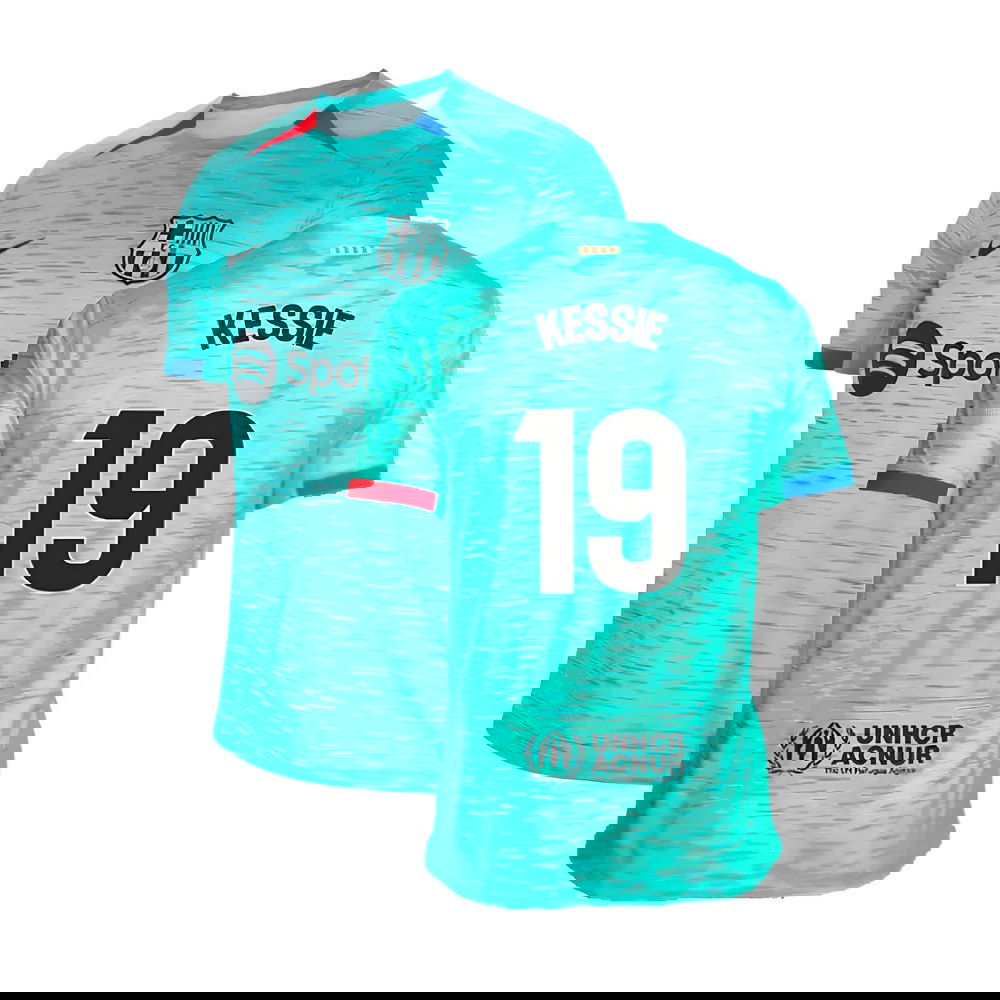 2023-2024 Barcelona Third Shirt (Kessie 19)