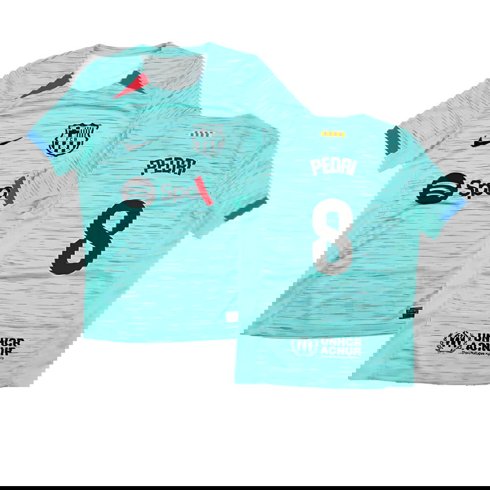 2023-2024 Barcelona Third Shirt (Kids) (Pedri 8)