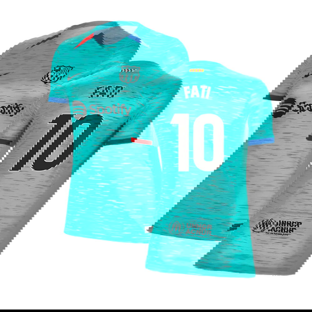 2023-2024 Barcelona Third Shirt (Ladies) (Fati 10)